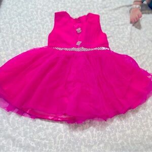 Indian soft tissue dressing for baby girl party wear